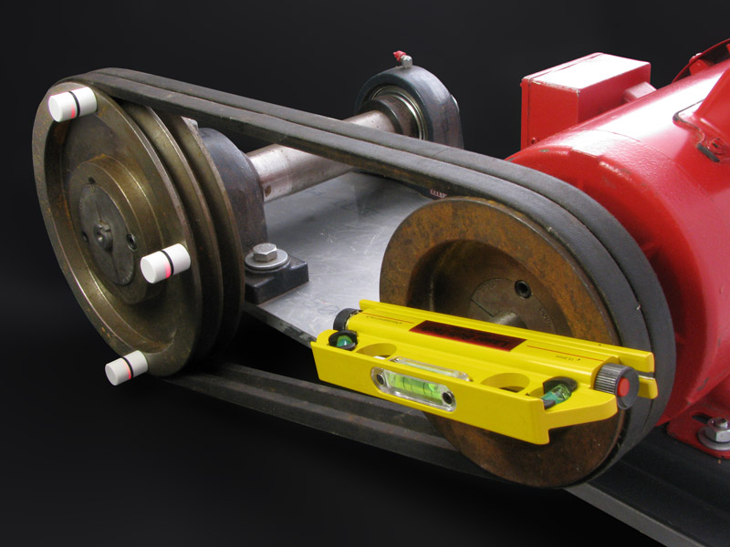 Laser Belt-Tech in use